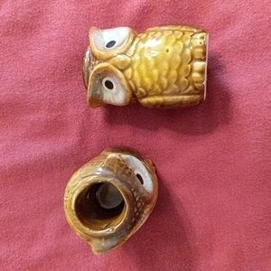 Owl candlestick holders